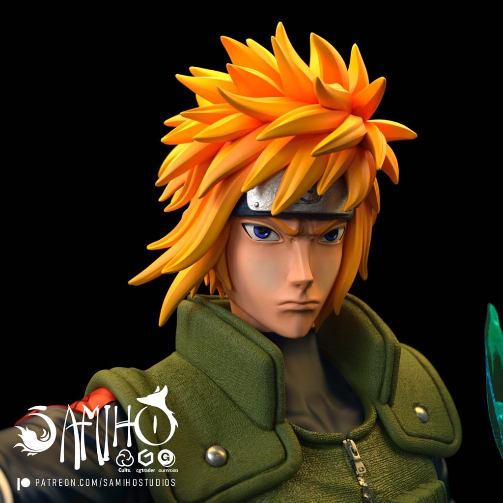 P站图纸印象馆 Samiho 火影忍者 波风水门 Samiho 火影忍者 波风水门