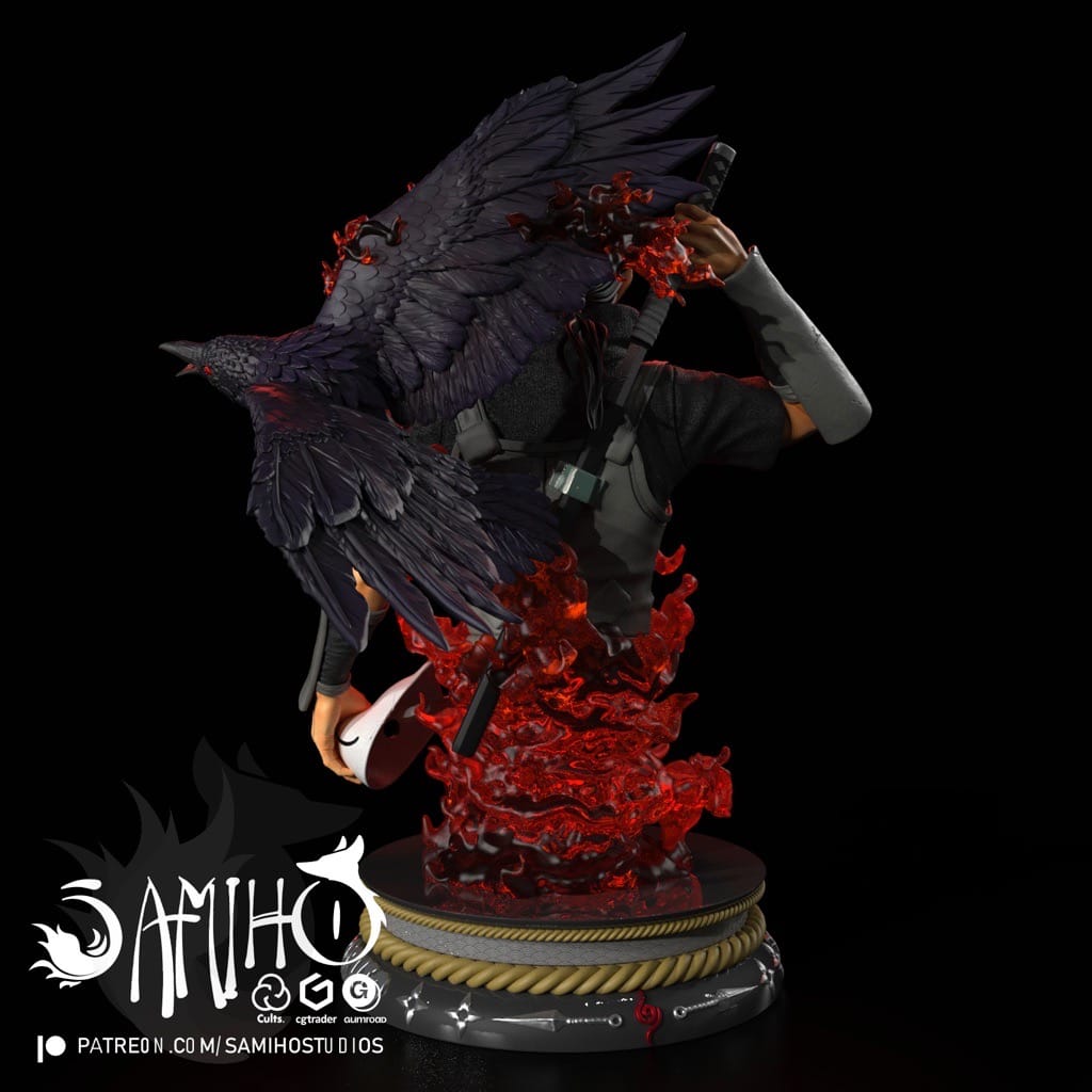 P站图纸印象馆 Samiho 火影忍者 宇智波鼬 Samiho 火影忍者 宇智波鼬