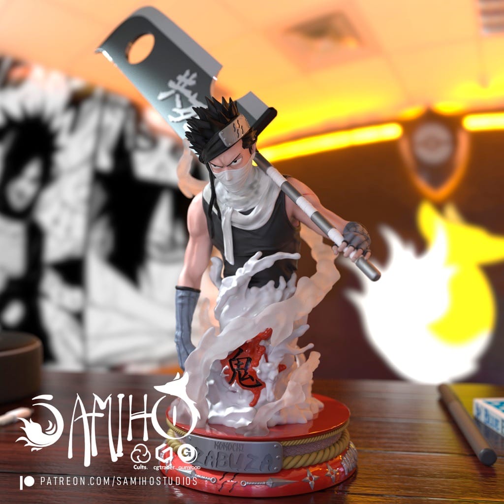 P站图纸印象馆 Samiho 火影忍者 桃地再不斩 Samiho 火影忍者 桃地再不斩