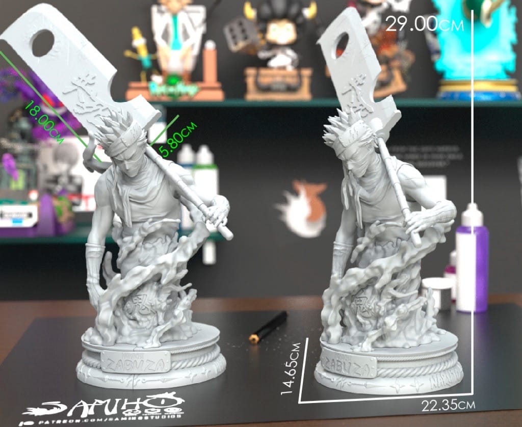 P站图纸印象馆 Samiho 火影忍者 桃地再不斩 Samiho 火影忍者 桃地再不斩