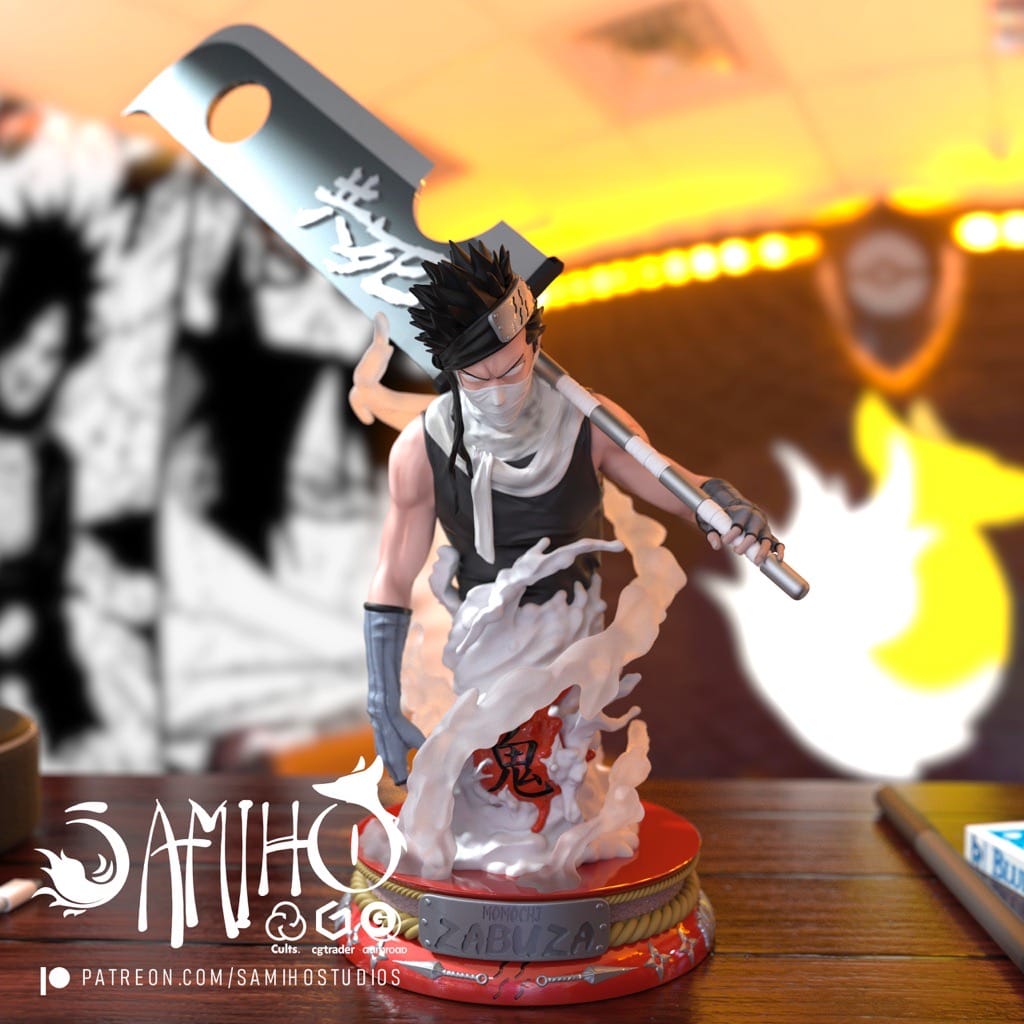 P站图纸印象馆 Samiho 火影忍者 桃地再不斩 Samiho 火影忍者 桃地再不斩