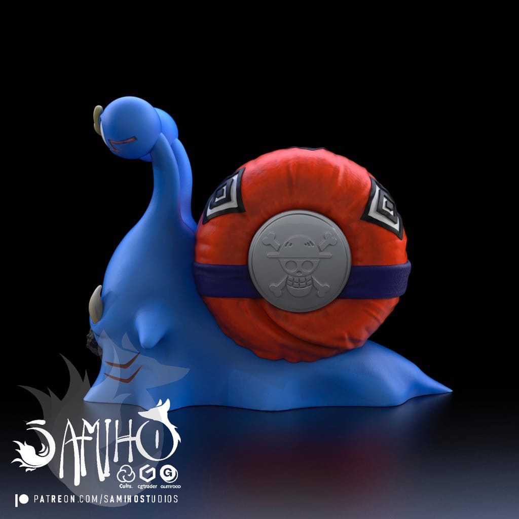 P站图纸印象馆 Samiho 海贼王 电话虫 Samiho 海贼王 电话虫