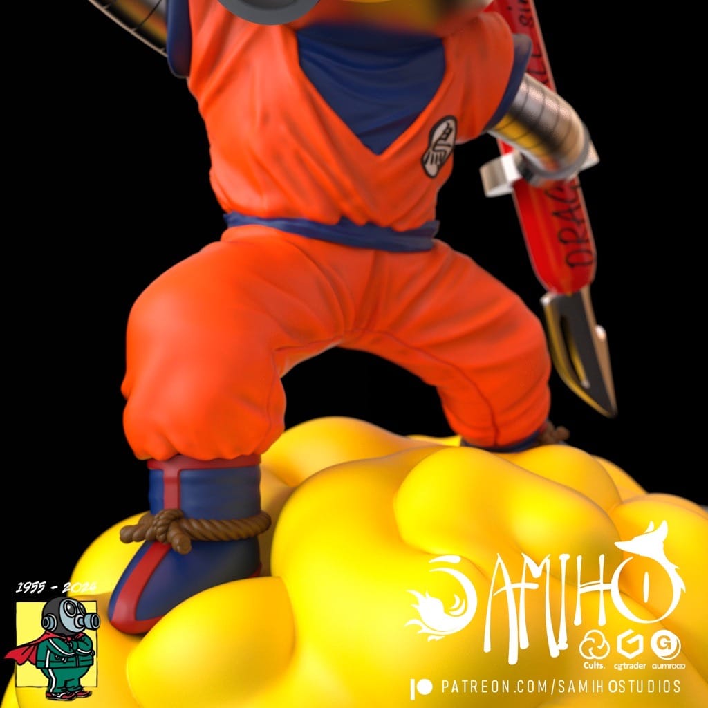 P站图纸印象馆 Samiho 龙珠 悟空 Samiho 龙珠 悟空