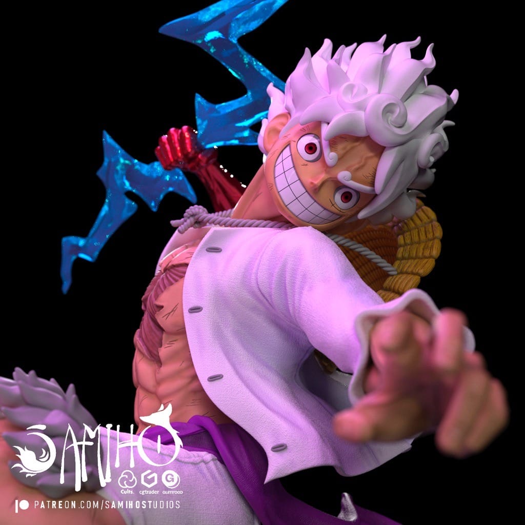 P站图纸印象馆 Samiho 海贼王 路飞 Samiho 海贼王 路飞