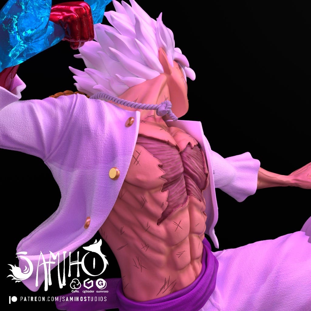 P站图纸印象馆 Samiho 海贼王 路飞 Samiho 海贼王 路飞