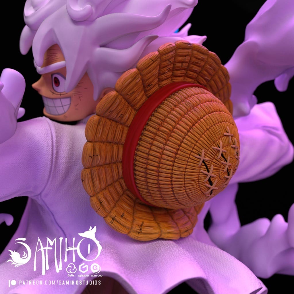 P站图纸印象馆 Samiho 海贼王 路飞 Samiho 海贼王 路飞