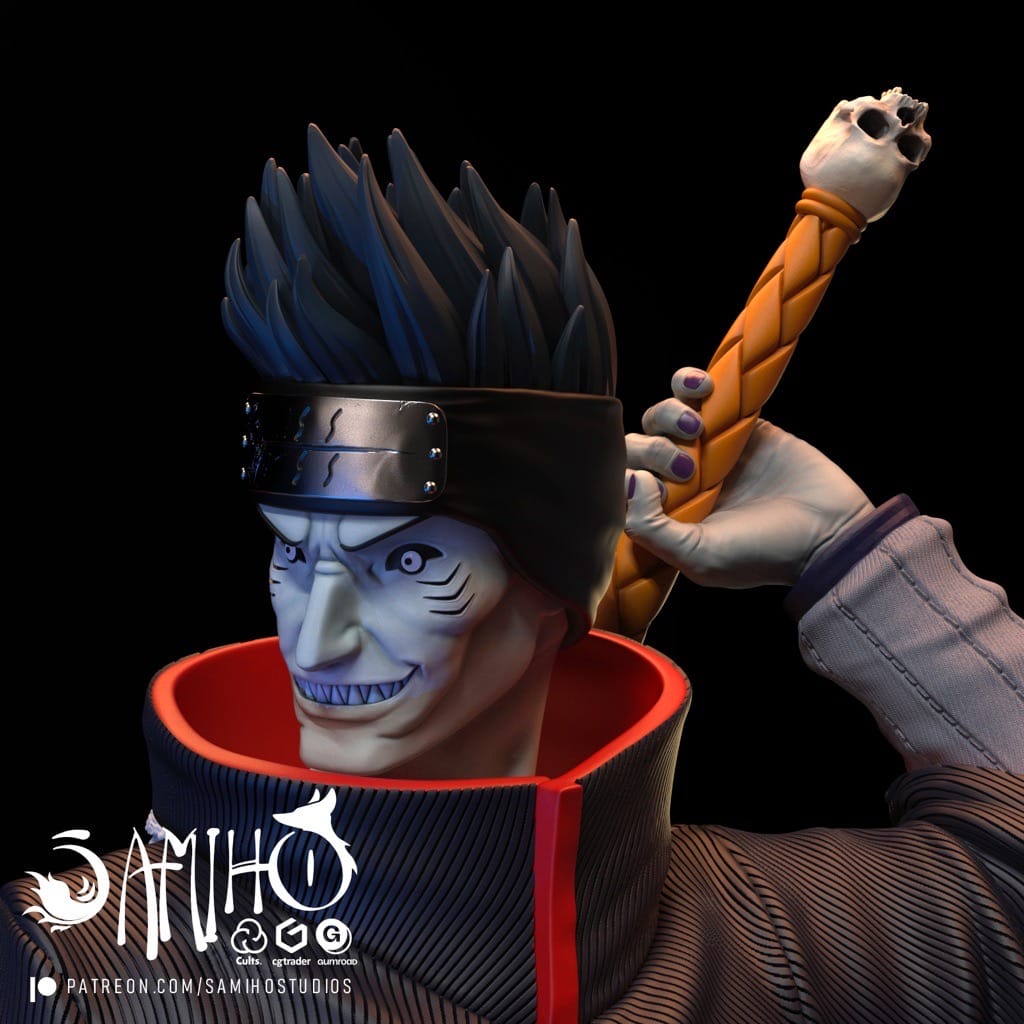 P站图纸印象馆 Samiho 火影忍者 干柿鬼鲛 Samiho 火影忍者 干柿鬼鲛