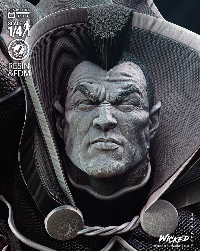 P站图纸印象馆 3DWicked 漫威 斗剑 3DWicked 漫威 斗剑