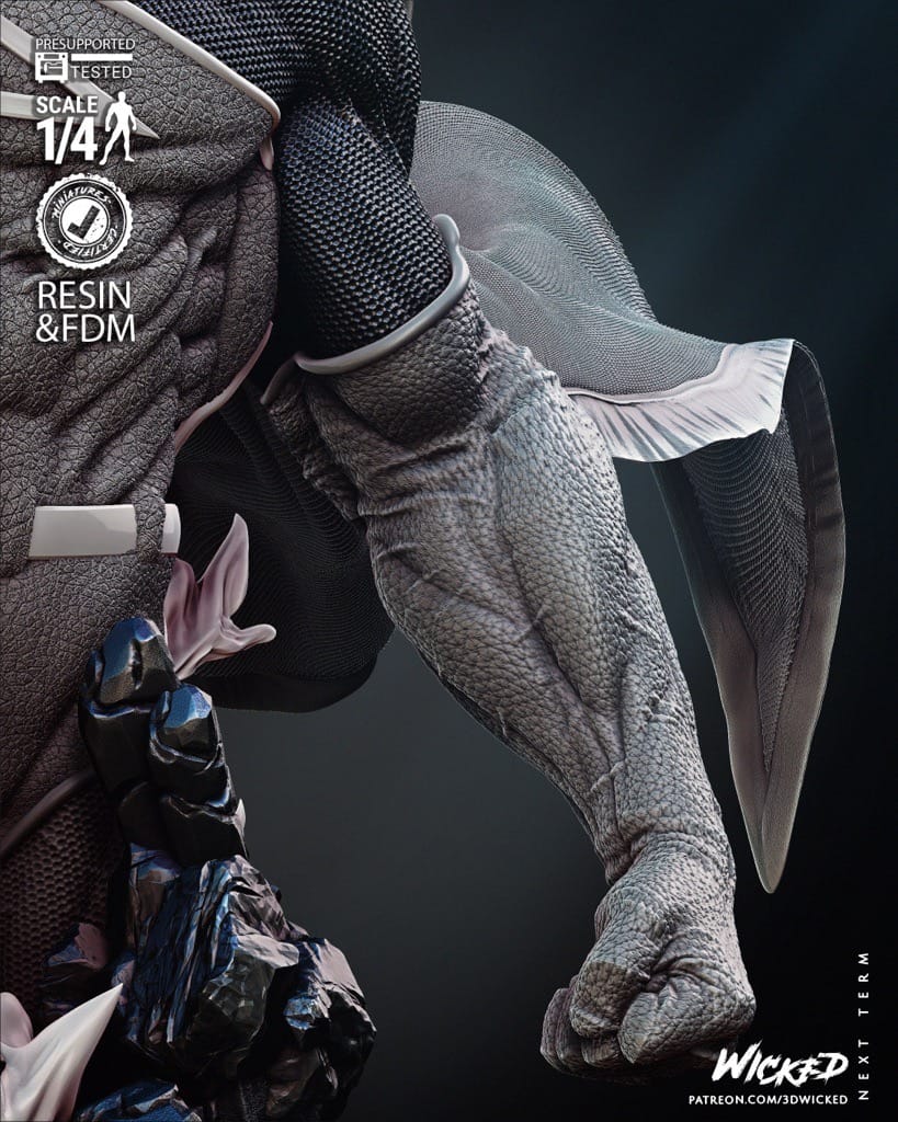 P站图纸印象馆 3DWicked 漫威 斗剑 3DWicked 漫威 斗剑