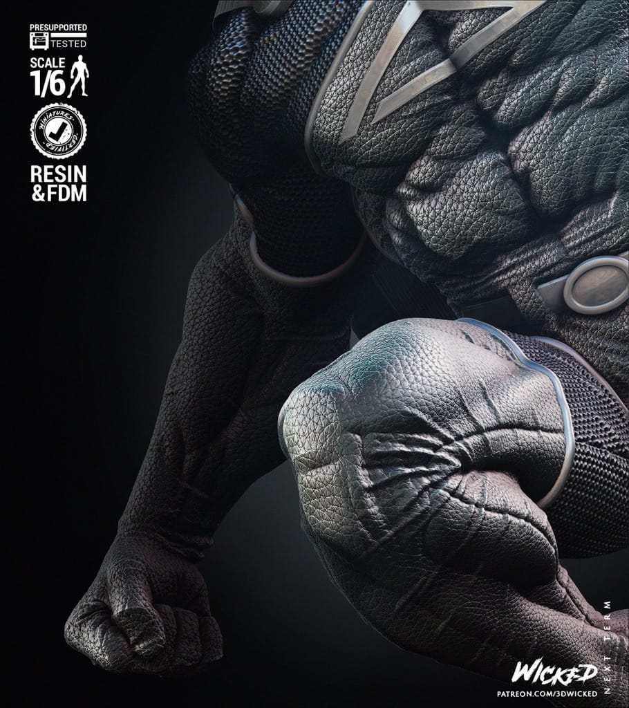 P站图纸印象馆 3DWicked 漫威 斗剑 3DWicked 漫威 斗剑