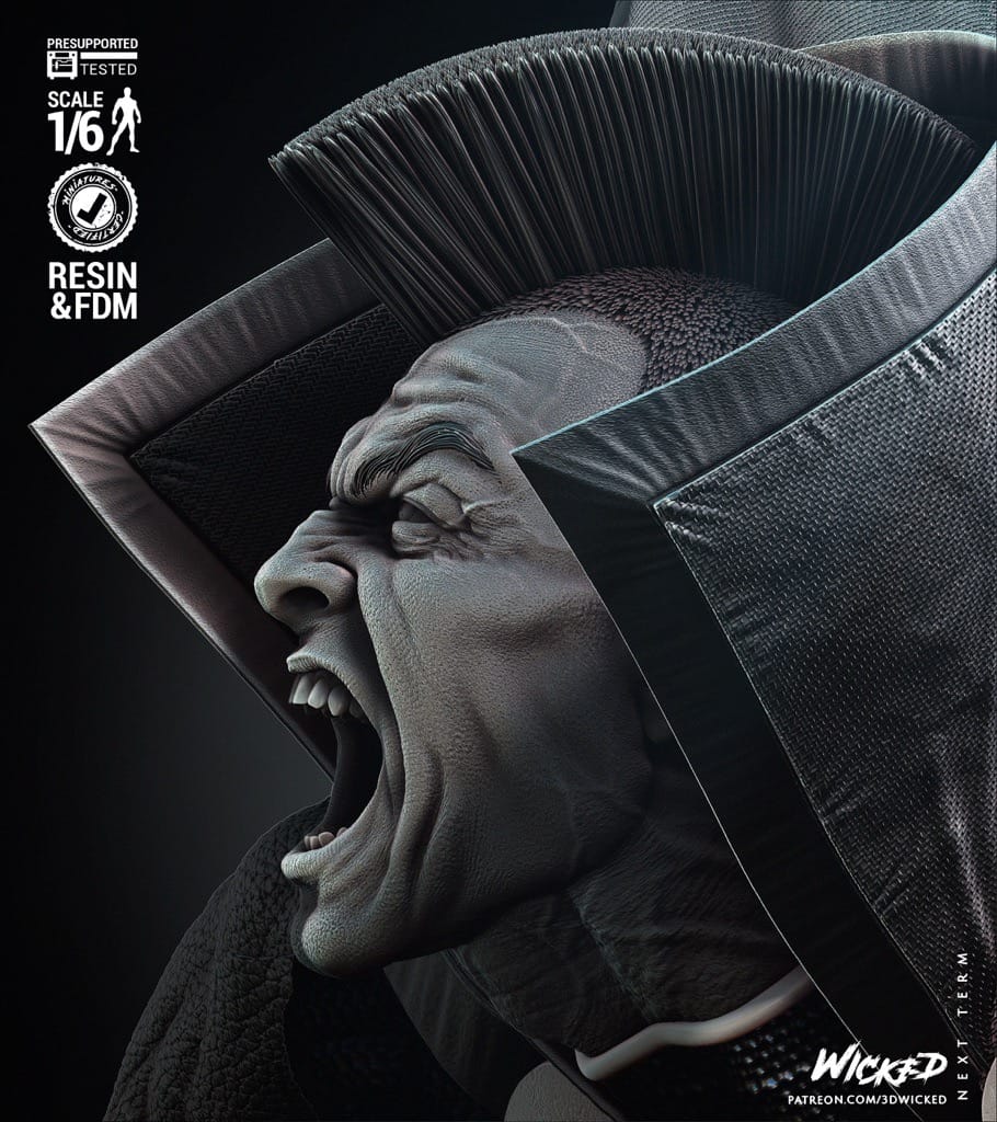 P站图纸印象馆 3DWicked 漫威 斗剑 3DWicked 漫威 斗剑