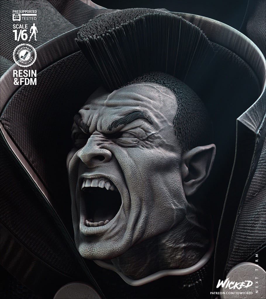 P站图纸印象馆 3DWicked 漫威 斗剑 3DWicked 漫威 斗剑