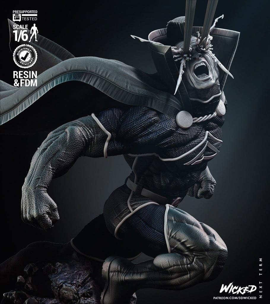 P站图纸印象馆 3DWicked 漫威 斗剑 3DWicked 漫威 斗剑