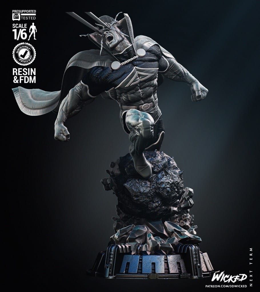 P站图纸印象馆 3DWicked 漫威 斗剑 3DWicked 漫威 斗剑