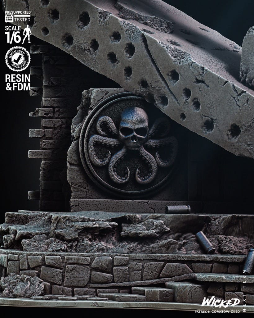 P站图纸印象馆 3DWicked 漫威 鹰眼 3DWicked 漫威 鹰眼