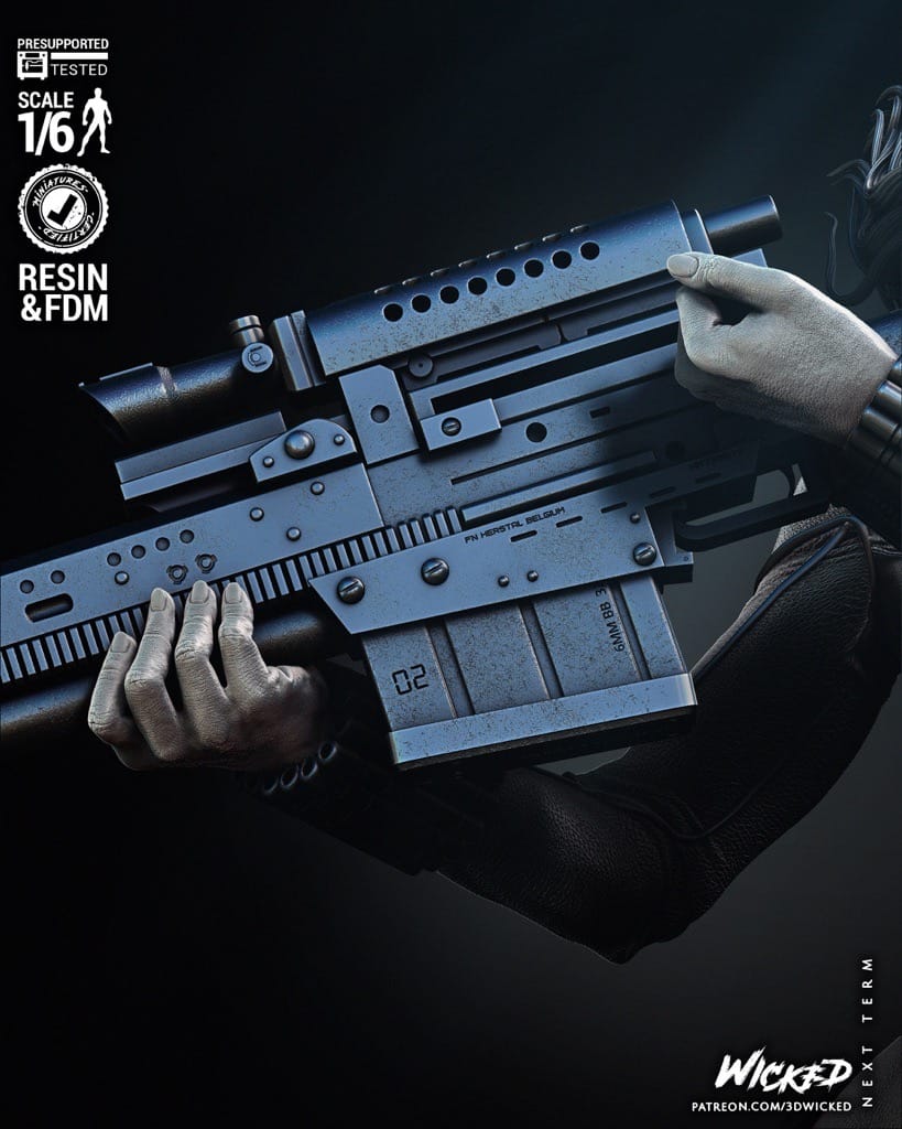 P站图纸印象馆 3DWicked 漫威 黑寡妇 3DWicked 漫威 黑寡妇