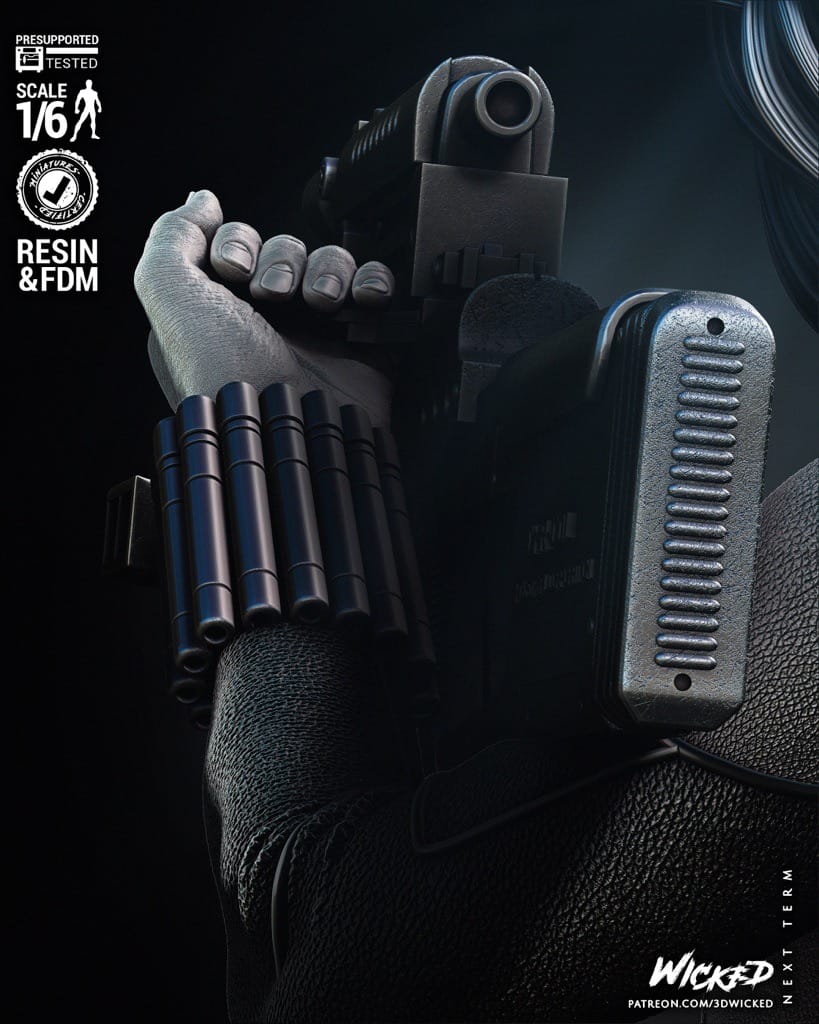 P站图纸印象馆 3DWicked 漫威 黑寡妇 3DWicked 漫威 黑寡妇