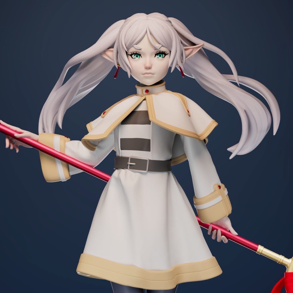 P站图纸印象馆 Goyd Figures 葬送的芙莉莲 芙莉莲 Goyd Figures 葬送的芙莉莲 芙莉莲