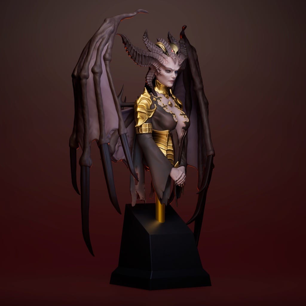 P站图纸印象馆 Goyd Figures 暗黑破坏神 莉莉丝 Goyd Figures 暗黑破坏神 莉莉丝