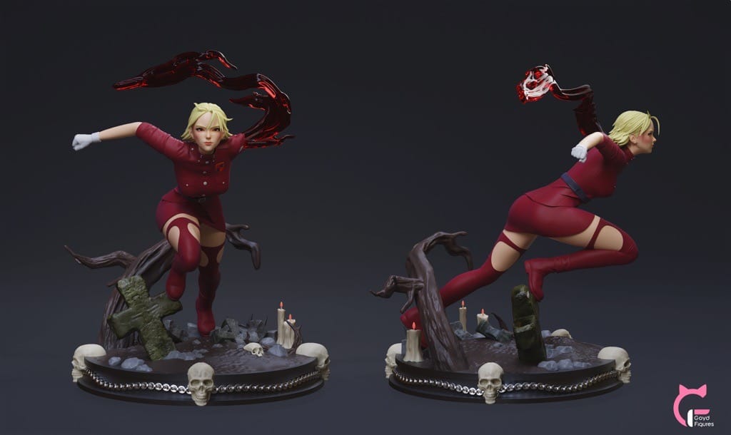 P站图纸印象馆 Goyd Figures 地狱之歌 塞拉斯·维多利亚 Goyd Figures 地狱之歌 塞拉斯·维多利亚