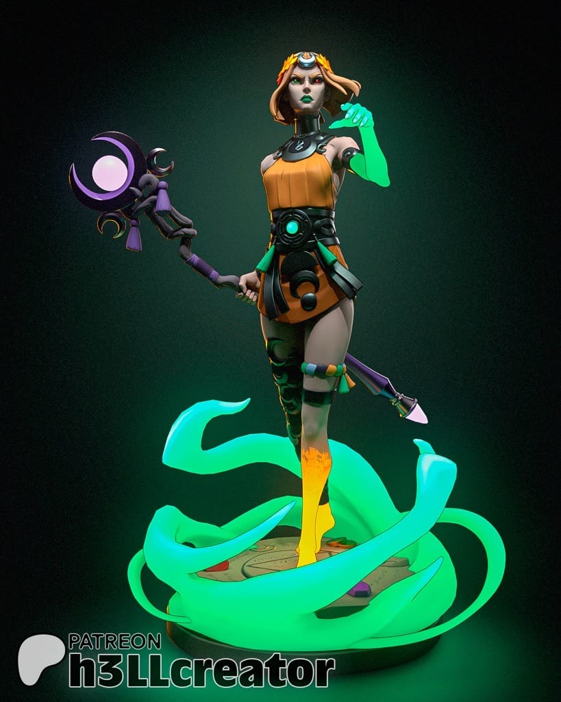 P站图纸印象馆 H3LL 哈迪斯 冥界公主墨利诺厄 H3LL 哈迪斯 冥界公主墨利诺厄