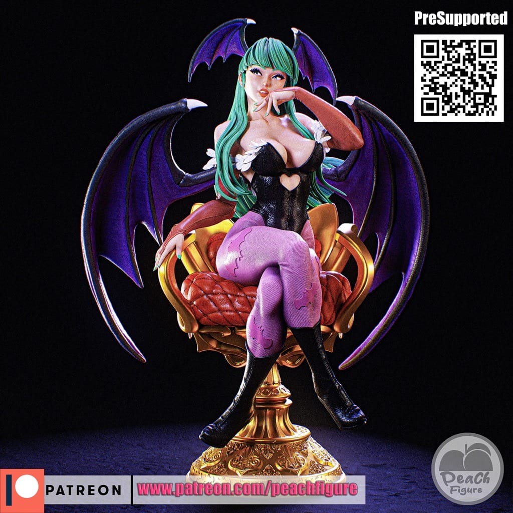 P站图纸印象馆 Peach Figure 恶魔战士 莫莉卡·安斯兰特 Peach Figure 恶魔战士 莫莉卡·安斯兰特
