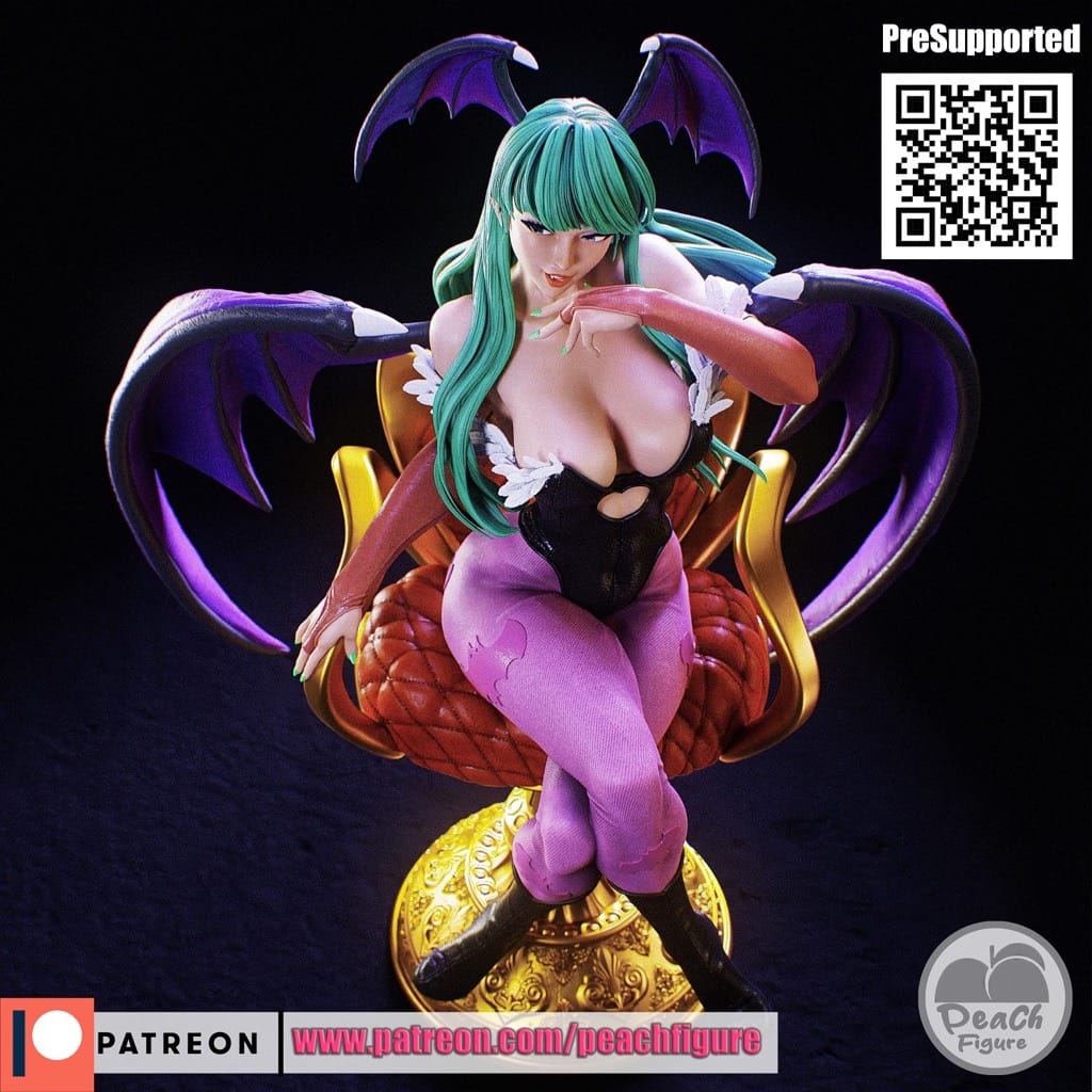 P站图纸印象馆 Peach Figure 恶魔战士 莫莉卡·安斯兰特 Peach Figure 恶魔战士 莫莉卡·安斯兰特