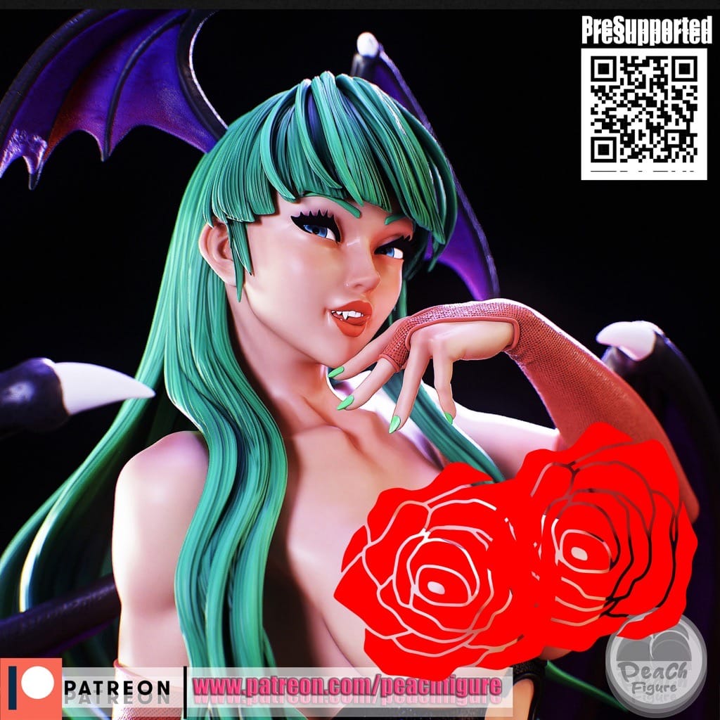 P站图纸印象馆 Peach Figure 恶魔战士 莫莉卡·安斯兰特 Peach Figure 恶魔战士 莫莉卡·安斯兰特