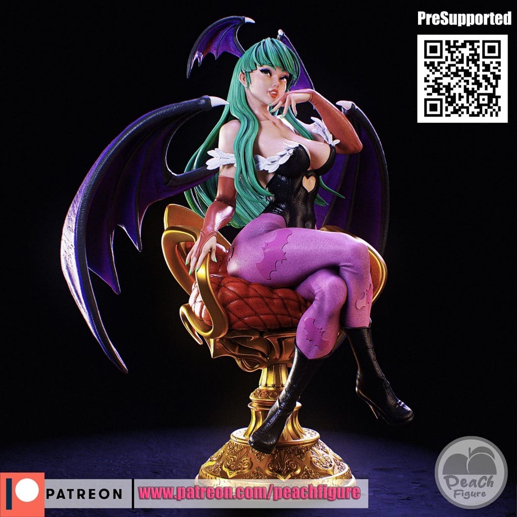 P站图纸印象馆 Peach Figure 恶魔战士 莫莉卡·安斯兰特 Peach Figure 恶魔战士 莫莉卡·安斯兰特