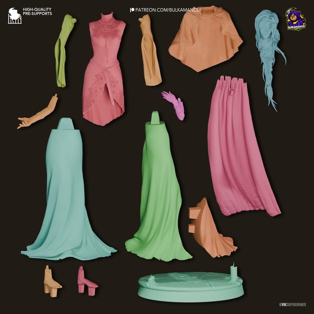 P站图纸印象馆 Bulkamancer 黑暗之魂 火卫士 Bulkamancer 黑暗之魂 火卫士