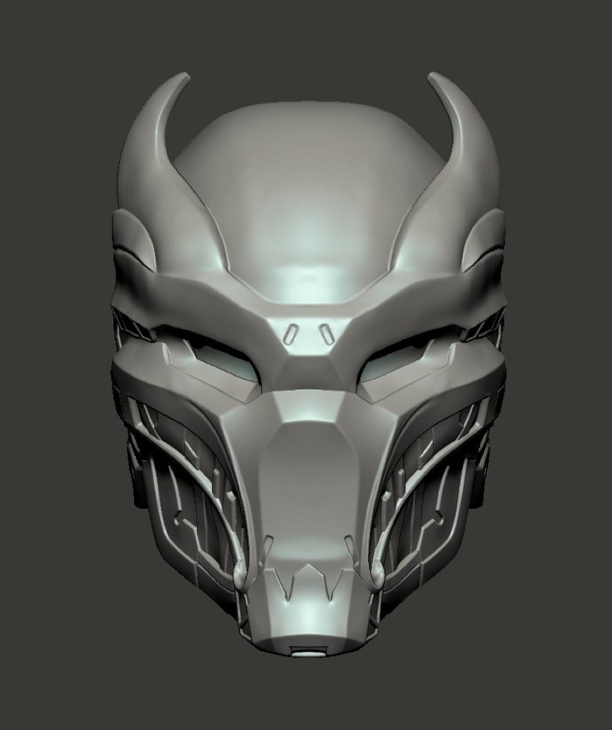 P站图纸印象馆 Yosh DC漫画 红头罩武士面具 Yosh DC漫画 红头罩武士面具