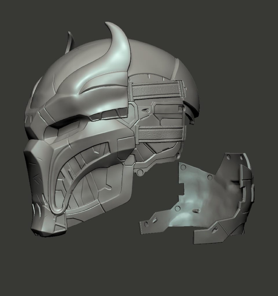 P站图纸印象馆 Yosh DC漫画 红头罩武士面具 Yosh DC漫画 红头罩武士面具