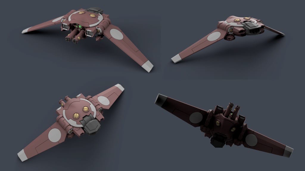 P站图纸印象馆 PiperMakes 鳟鱼无人机 PiperMakes 鳟鱼无人机