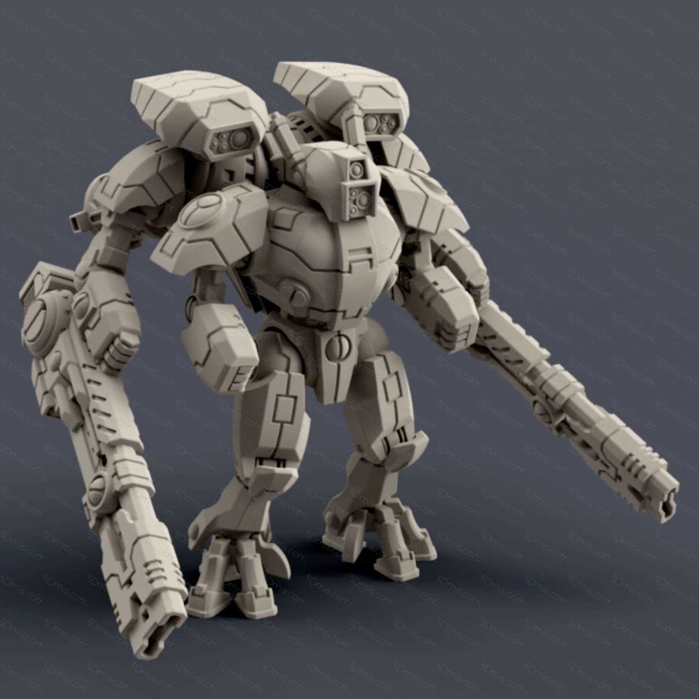 P站图纸印象馆 PiperMakes 危机战甲XV8 PiperMakes 危机战甲XV8