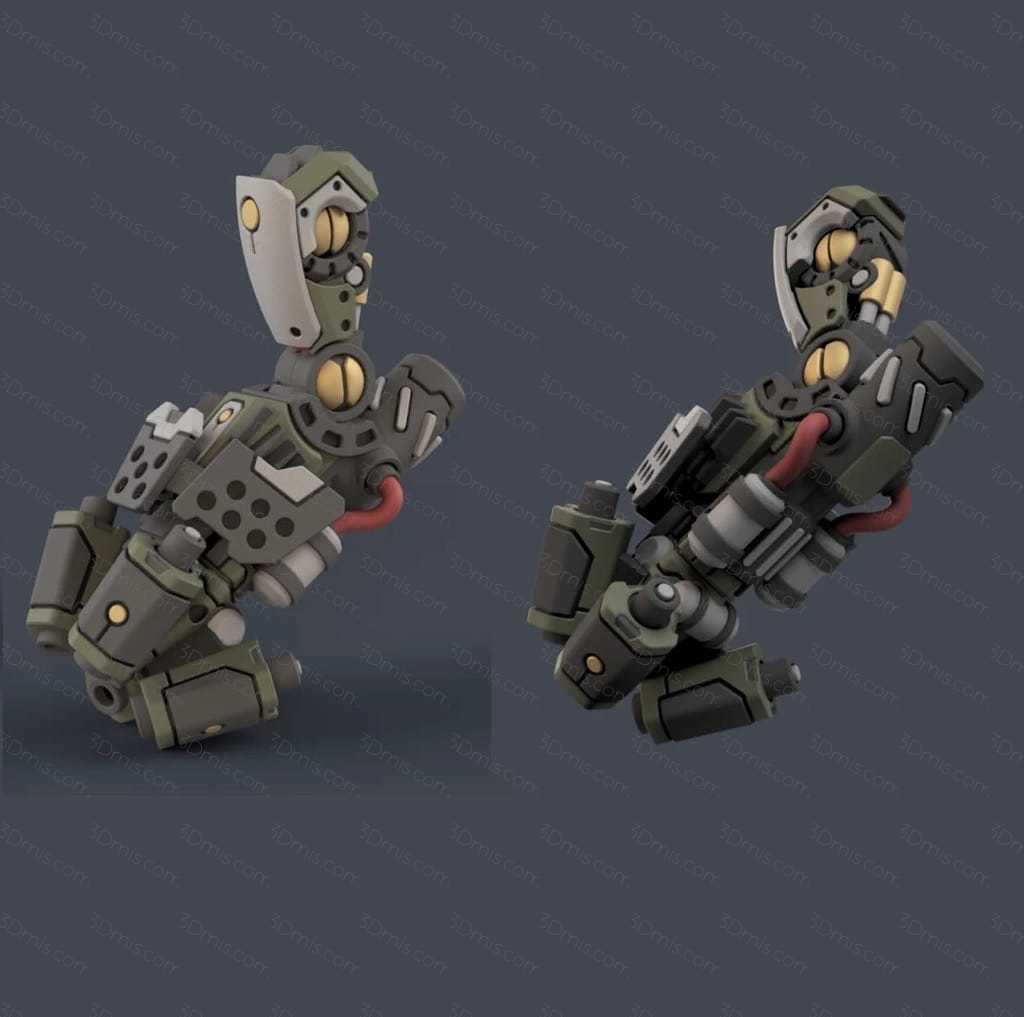 P站图纸印象馆 PiperMakes 鲟鱼机甲 PiperMakes 鲟鱼机甲