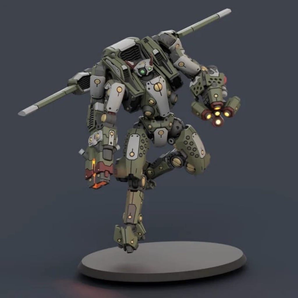 P站图纸印象馆 PiperMakes 鲟鱼机甲 PiperMakes 鲟鱼机甲