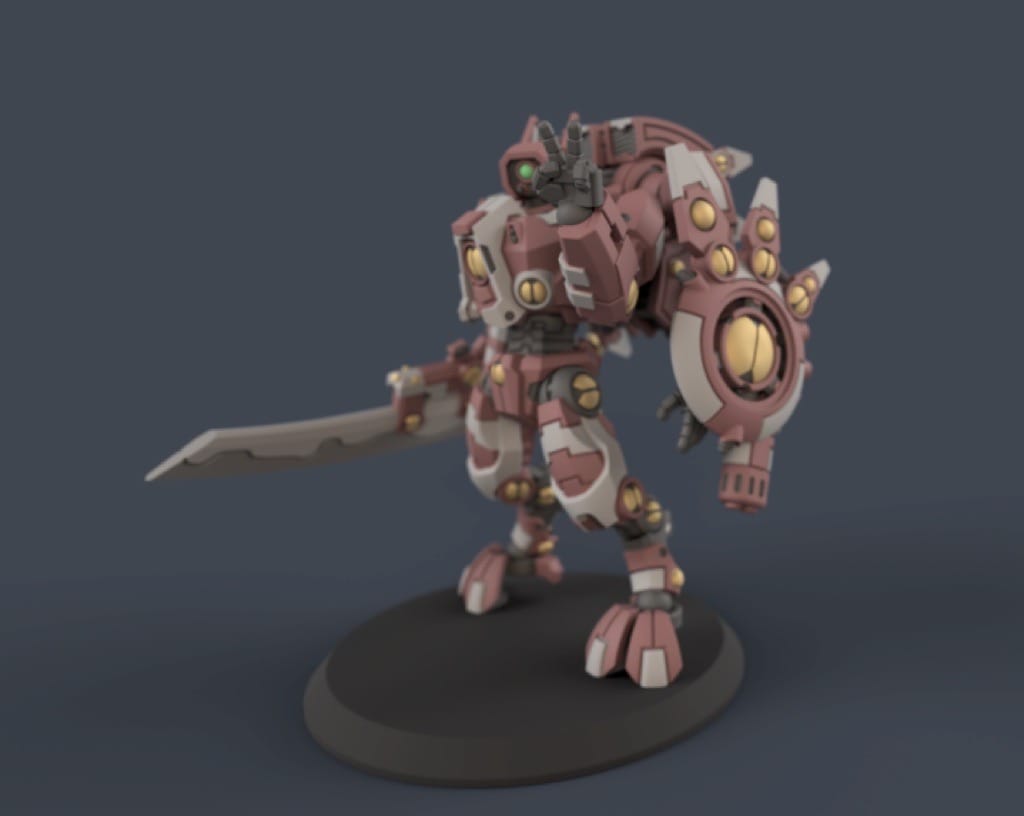 P站图纸印象馆 PiperMakes 狮子鱼机甲小队 PiperMakes 狮子鱼机甲小队