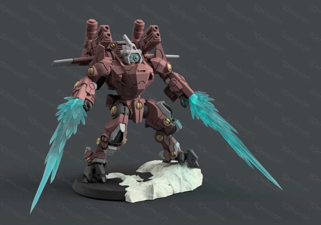 P站图纸印象馆 PiperMakes XV86海星机甲 PiperMakes XV86海星机甲