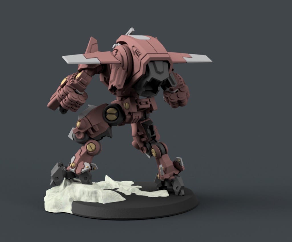 P站图纸印象馆 PiperMakes XV86海星机甲 PiperMakes XV86海星机甲