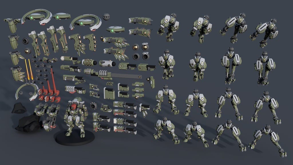 P站图纸印象馆 PiperMakes 日蚀机甲部队 PiperMakes 日蚀机甲部队