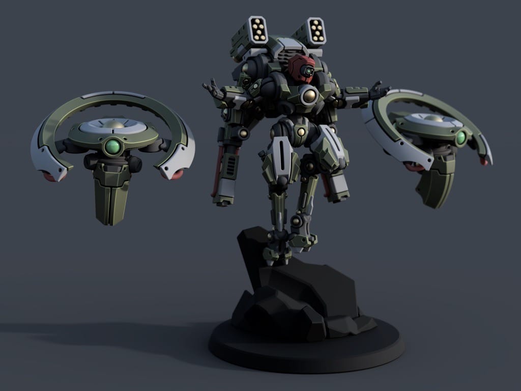 P站图纸印象馆 PiperMakes 日蚀机甲部队 PiperMakes 日蚀机甲部队