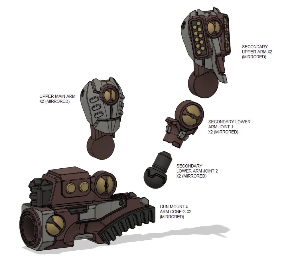 P站图纸印象馆 PiperMakes XV9狮子鱼危险装甲 PiperMakes XV9狮子鱼危险装甲