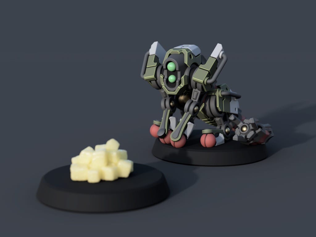 P站图纸印象馆 PiperMakes 科氏狗鲶机甲 PiperMakes 科氏狗鲶机甲