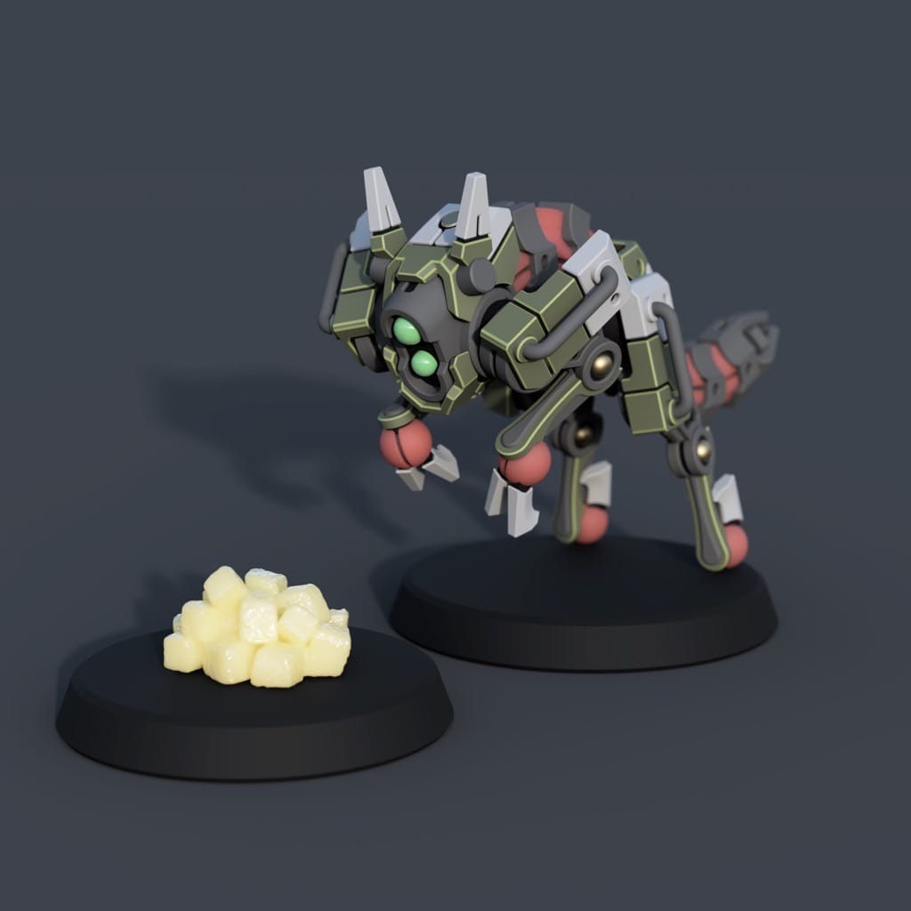 P站图纸印象馆 PiperMakes 科氏狗鲶机甲 PiperMakes 科氏狗鲶机甲