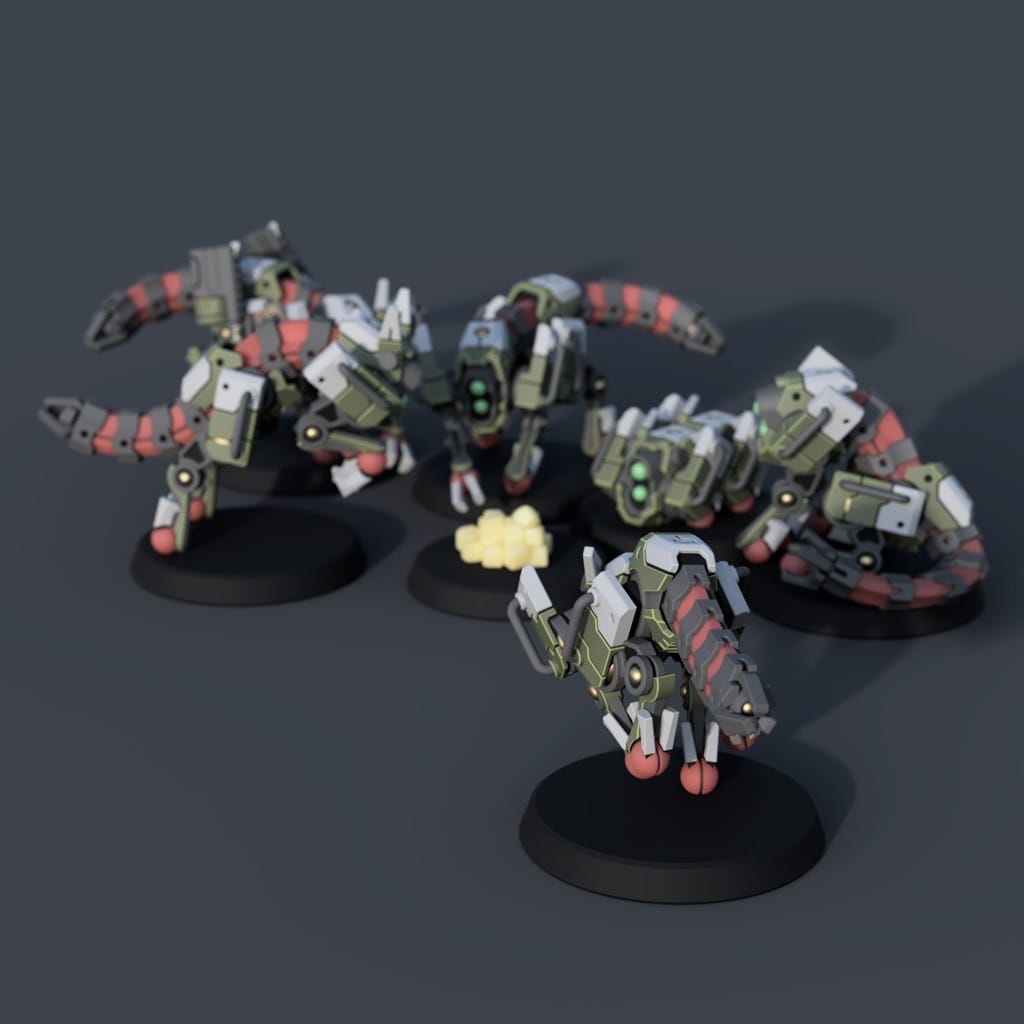 P站图纸印象馆 PiperMakes 科氏狗鲶机甲 PiperMakes 科氏狗鲶机甲