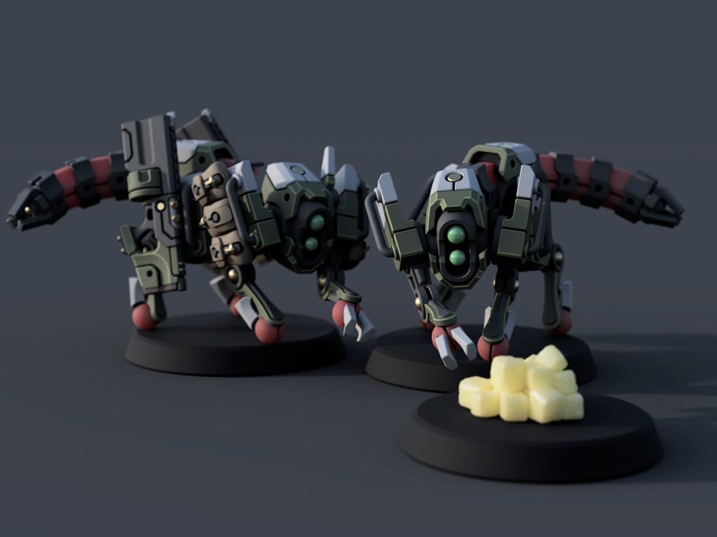 P站图纸印象馆 PiperMakes 科氏狗鲶机甲 PiperMakes 科氏狗鲶机甲