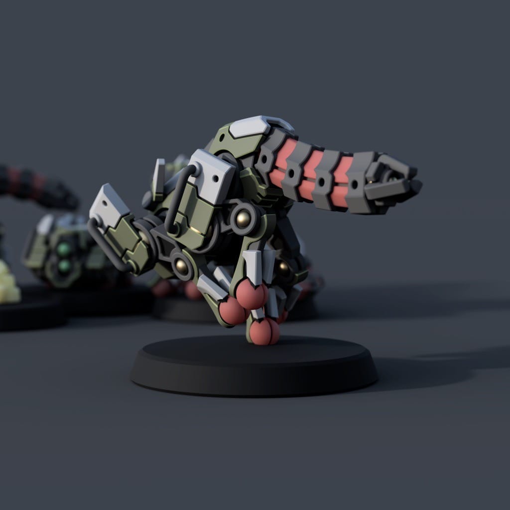 P站图纸印象馆 PiperMakes 科氏狗鲶机甲 PiperMakes 科氏狗鲶机甲