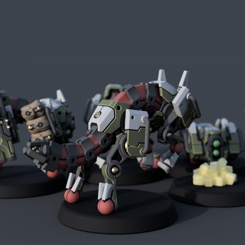 P站图纸印象馆 PiperMakes 科氏狗鲶机甲 PiperMakes 科氏狗鲶机甲