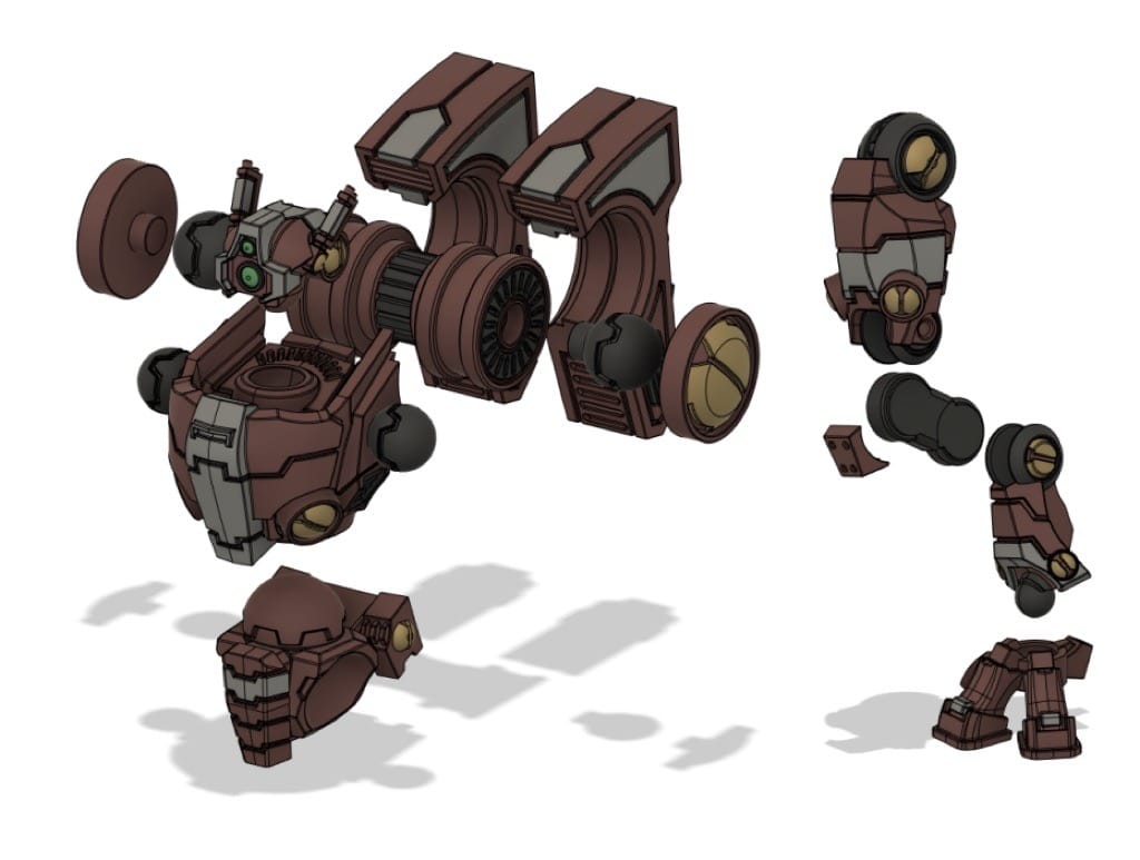 P站图纸印象馆 PiperMakes 重装机甲 PiperMakes 重装机甲