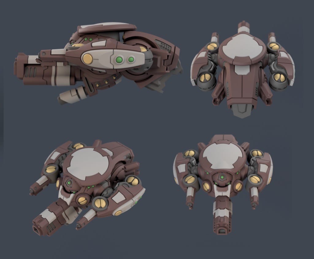 P站图纸印象馆 PiperMakes DX18隐身无人机 PiperMakes DX18隐身无人机